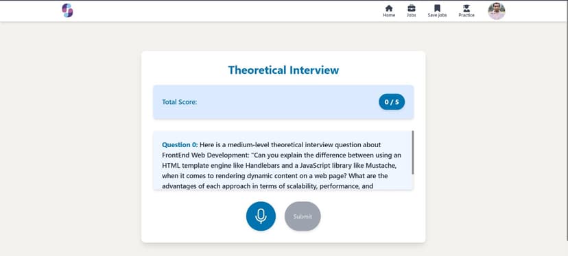 SmartHire interface screenshot